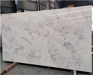 High Quality Artificial Quartz Stone Flooring Tiles 6025