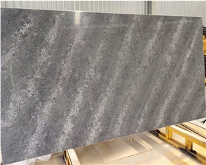 High Quality Grey Artificial Engineered Quartz Slabs