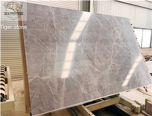 Artificial Stone Italy Grey Printing Quartz Slabs