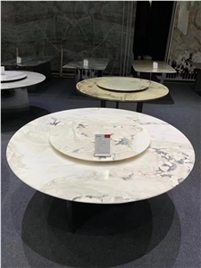 Beautiful Restaurant Table Top Dinner Round Table Top