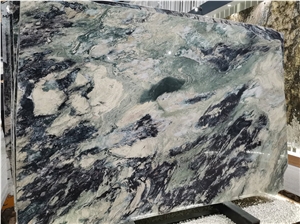 Green Luxury Stonetv Background Decorate Marble Big Slab
