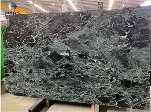 Luxury Polished Italian Green Marble Stone Slabs For Sale