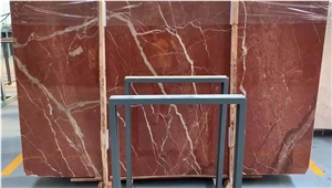 New Design High Quality Natural Red Marble Stone Slabs