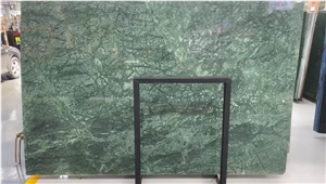 Premium Flower Dark Green Marble Tile For Floor Design
