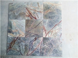 Rainforest Brown Marble Tiles 10 MM