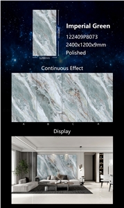 Icy Jade Porcelain Slabs For House Interior Decor