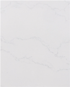 Artificial Marble Quartz Stone In White