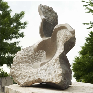 Natural Stone Abstract Sculptures