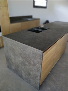 Travel Gris Limestone Kitchen Countertop