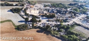 Pierre De Lussan, Tavel Ivory Limestone Quarry