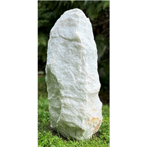 White Marble Monolith 50-60Cm (Natural)