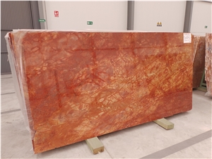 Rosso Syria Marble Slabs