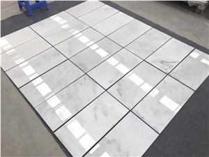 Polished Oriental White Marble Tiles And Slabs