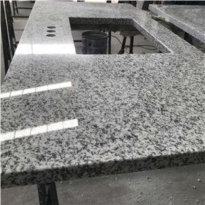 G655 Chinese Cheap White Granite Polished Vanity Tops