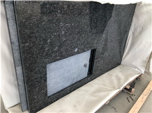 Importing Steel Grey Granite Polishing Kitchen Tops