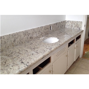 New Galaxy White Granite Kitchen Countertops