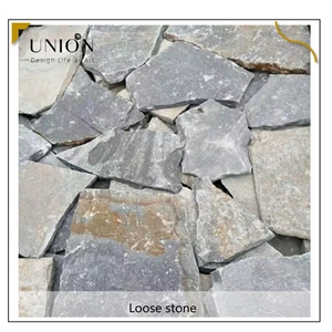 UNION DECO Blue Quartzite Stone Random Wall Cladding Veneer