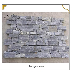 UNION DECO Natural Stacked Stone Panel Villa Wall Covering
