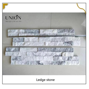 UNION DECO Natural Stone Quartzite Alaska Grey Stacked Stone
