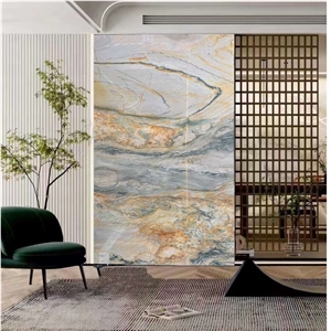 Aquarella Quartzite Living Room Wall Panel