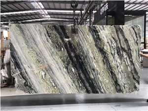 China Quarry Cheap Twilight Green Marble Slabs