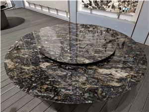 Metallic Natural Stone Restaurant Table Tops