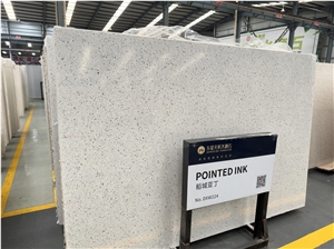 DXW 224 Pointed Ink Terrazzo Slabs 2Cm Thickness