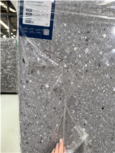 Grey Artificial Stone Inorganic Terrazzo Slabs