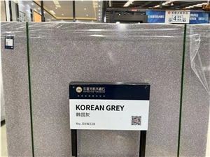 Korean Grey Color Precast Terrazzo Slab Tiles