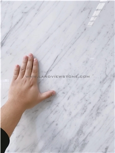High Grade Binaco Carrara White Marble Slab