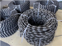 Rubber Quarry Diamond Wire For Granite And Marble Cutting