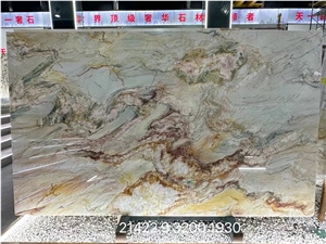 Fusion Gold Quartzite Golden Silk Ocean In China Market