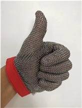 5 Fingers Chainmail Mesh Gloves Ring Mesh Gloves
