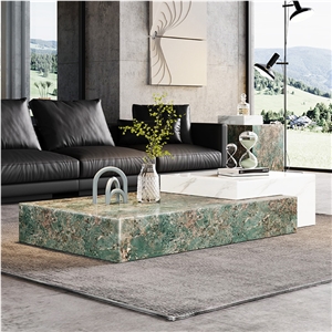 Modern Design Sintered Stone Coffee Table Home Luxury Set