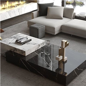 Modern Design Sintered Stone Coffee Table Home Luxury Set