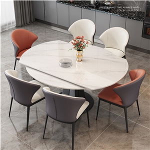 Sintered Stone Dining Table Home Restaurant Furniture Design