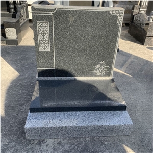China Black Granite Tombstone G654 Granite Monument