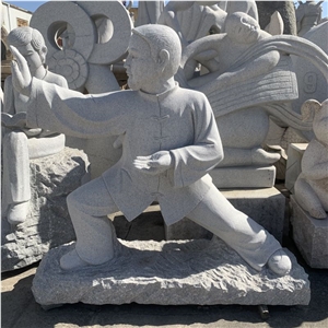 Customized Designs Hand Caving Human Sculpture Stone Statue