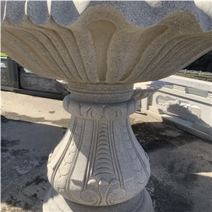 Customized Garden Handcarved Natural Stone Statue Fountain