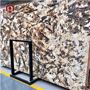 Imported Golden Persa Granite Slab Tiles