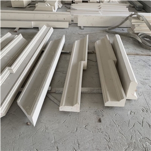 Natural Beige Limestone For Wall Moulding