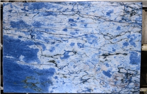 Cristal Blue Quartzite Slabs