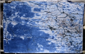 Cristal Blue Quartzite Slabs