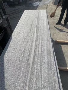 Grey Granite Slabs Santiago Nero Granite For Terrace Floor