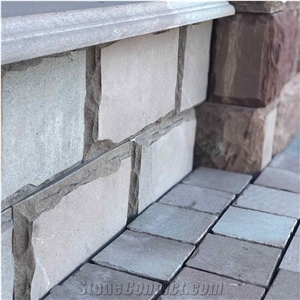 Sandstone Brick- Walling Blocks For Gate Posts, Garden Walls