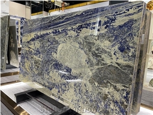 Exclusive Bolivian Sodalite Blue Slabs