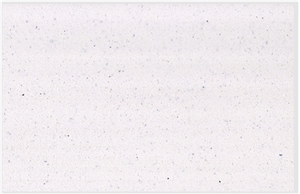 Quartz Stone Slab With Crystal Grain White Background
