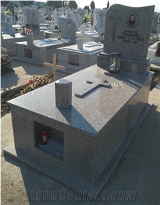 Tombstone/Gravestone - Semi Red Granite
