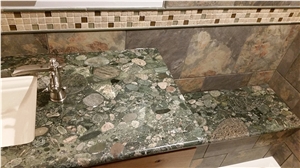 Verde Marinace Bathroom Countertop