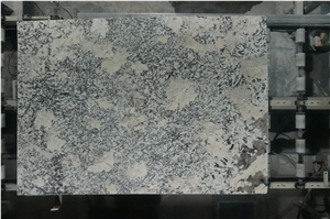 Delicatus Silver White Granite Polished Slab